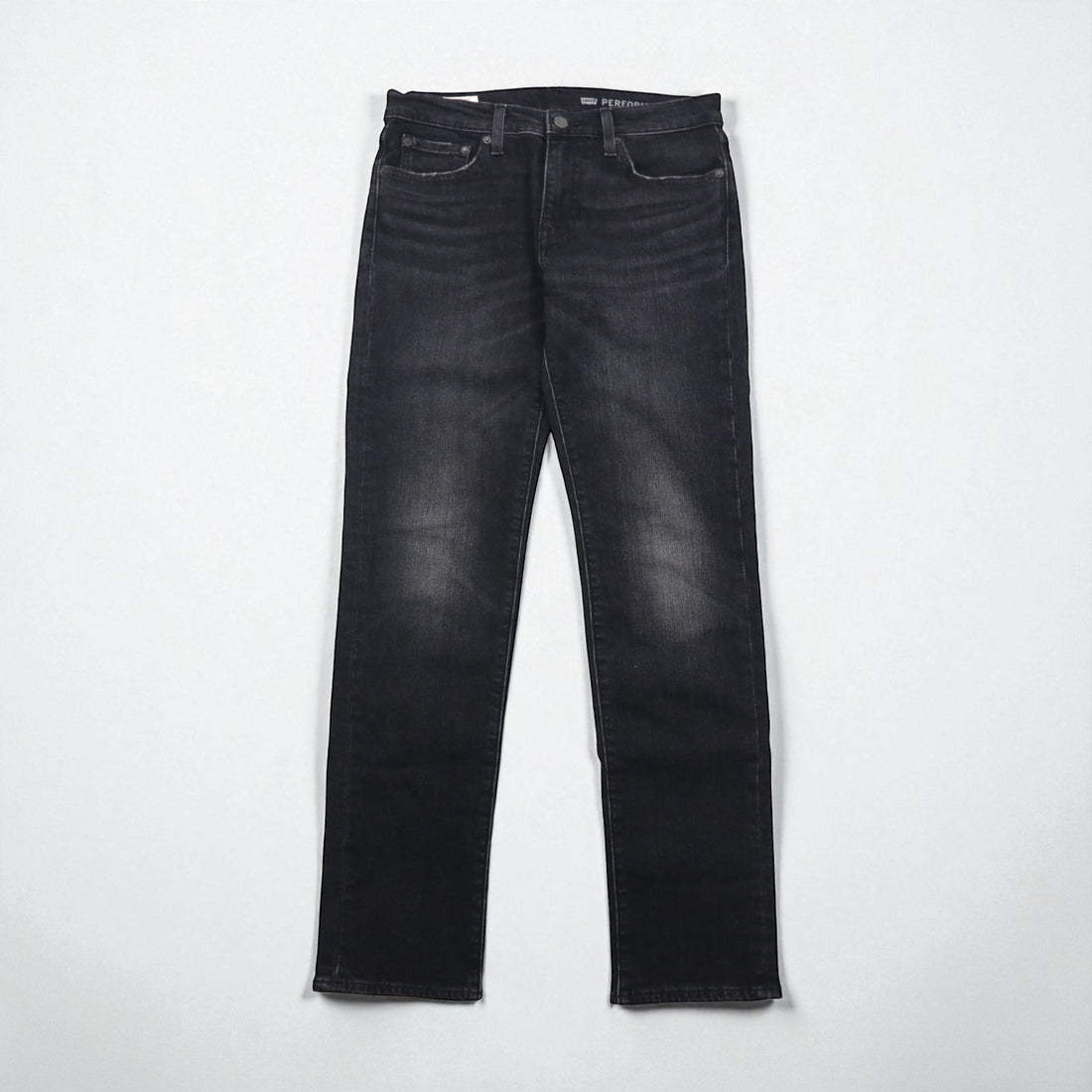 Levi's Premium 511 Big E Slim Fit Stretch Denim Jeans, Size M, Black with Leather Patch, 04511-2402