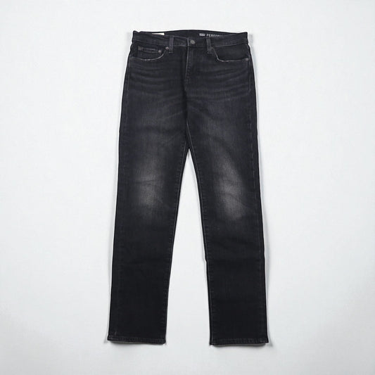 Levi's PREMIUM 511 ビッグE スリムフィット ストレッチ デニムパンツ ジーンズ M ブラック レザーパッチ 04511-2402