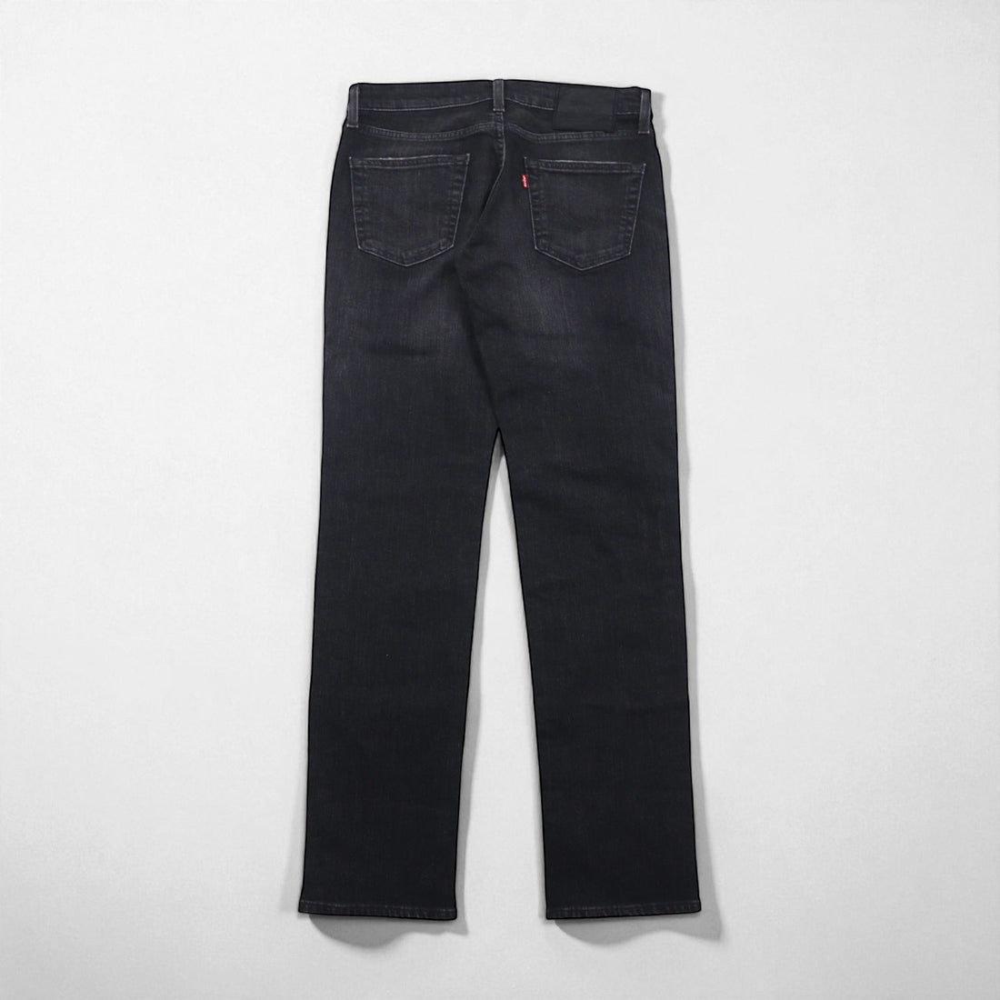 Levi's Premium 511 Big E Slim Fit Stretch Denim Jeans, Size M, Black with Leather Patch, 04511-2402