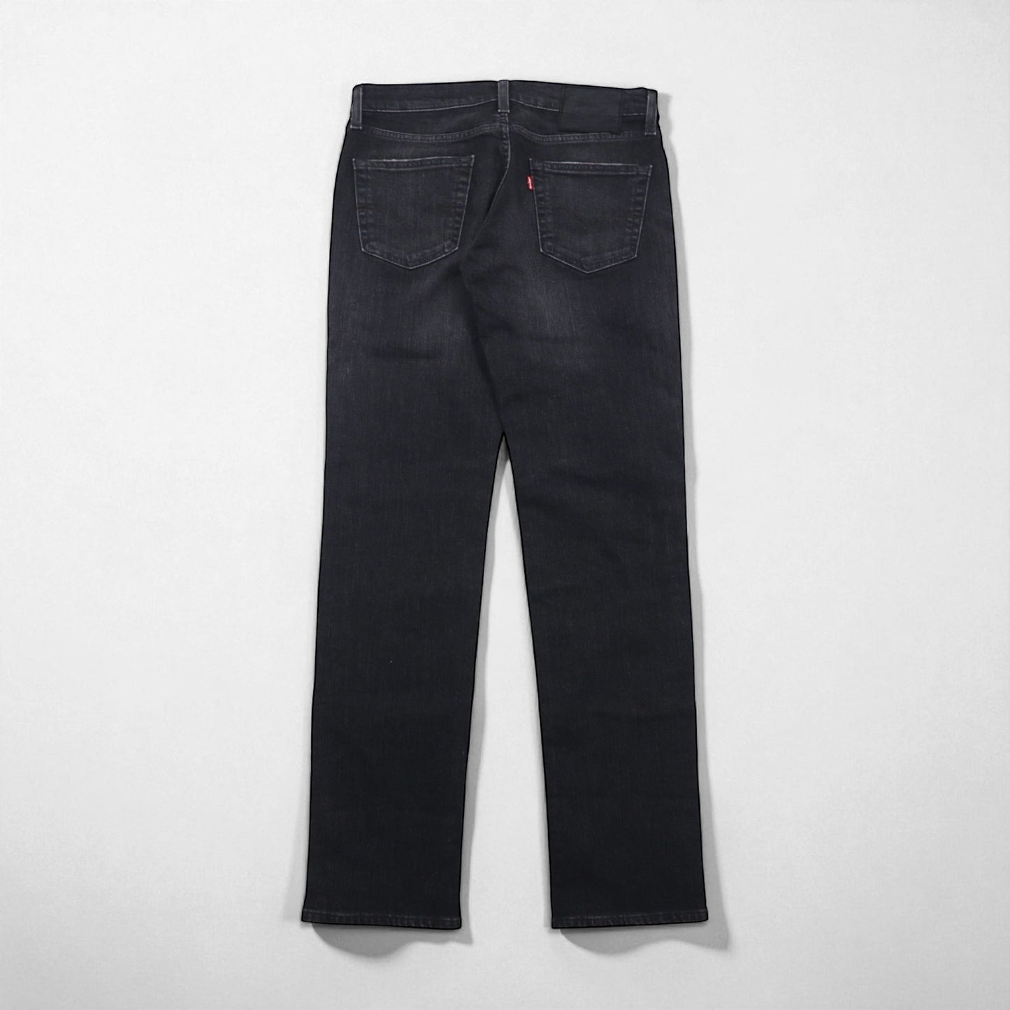 Levi's PREMIUM 511 ビッグE スリムフィット ストレッチ デニムパンツ ジーンズ M ブラック レザーパッチ 04511-2402