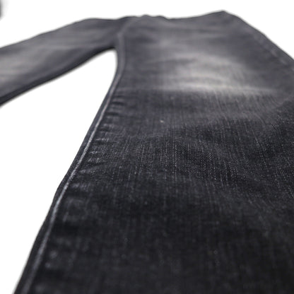 Levi's PREMIUM 511 ビッグE スリムフィット ストレッチ デニムパンツ ジーンズ M ブラック レザーパッチ 04511-2402