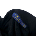 POLO RALPH LAUREN Pullover Hoodie M Black Cotton