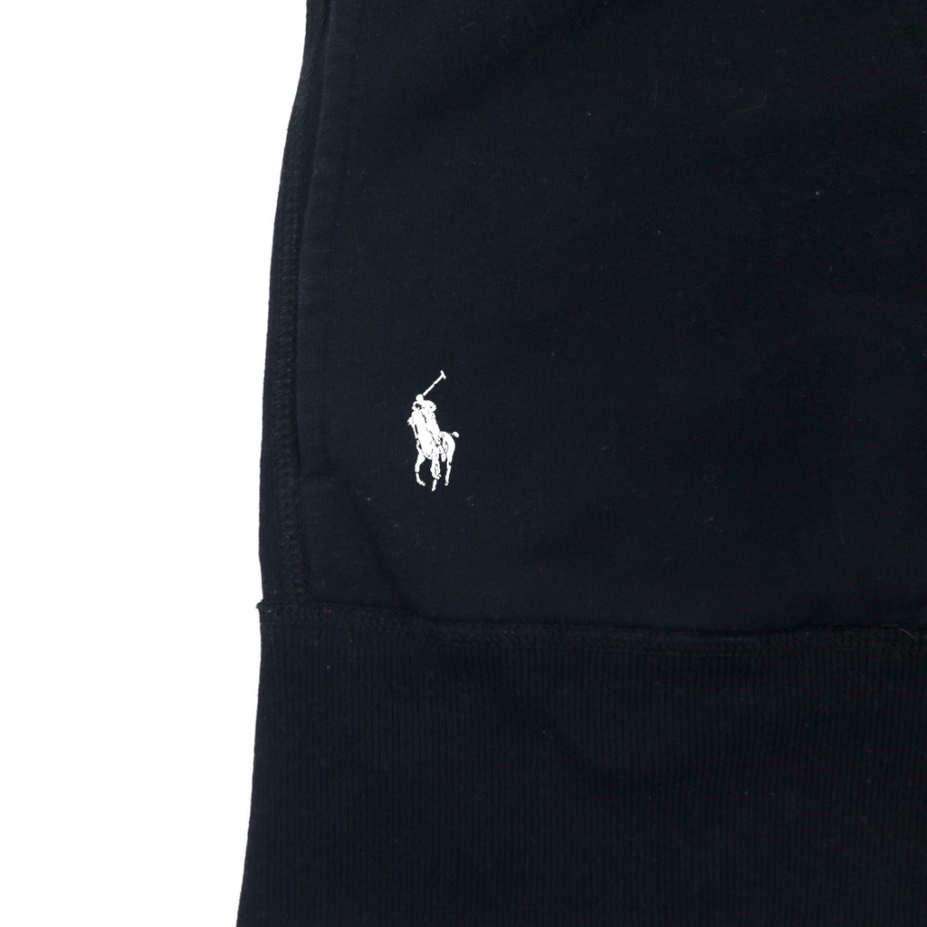 POLO RALPH LAUREN Pullover Hoodie M Black Cotton