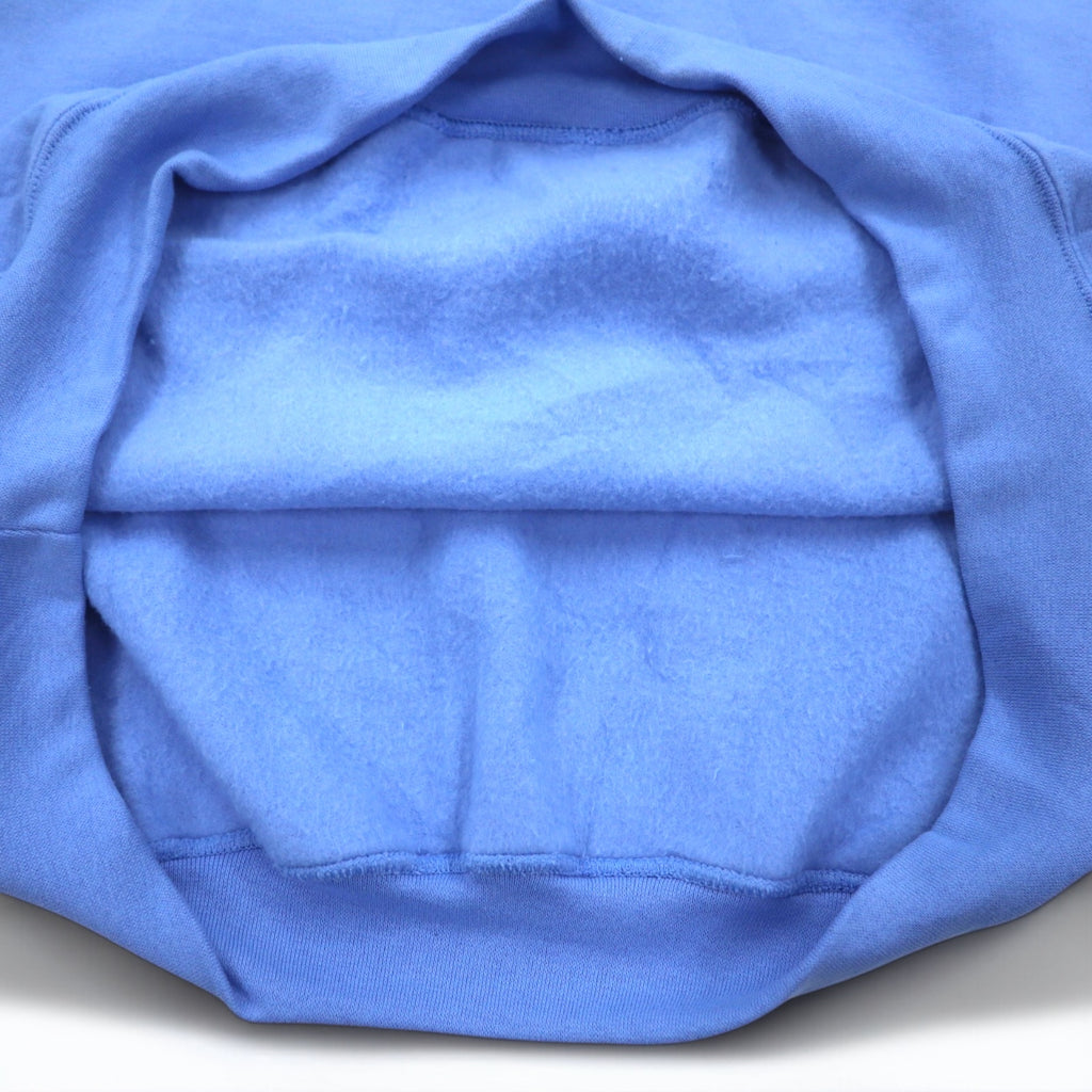 GILDAN カレッジ プルオーバー パーカー 2XL ブルー Dry Blend 裏起毛 JUGDE アーチロゴ ホンジュラス製