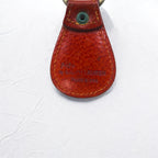 Polo by Ralph Lauren USA Leather Key Ring Key Holder Brown Small Pony