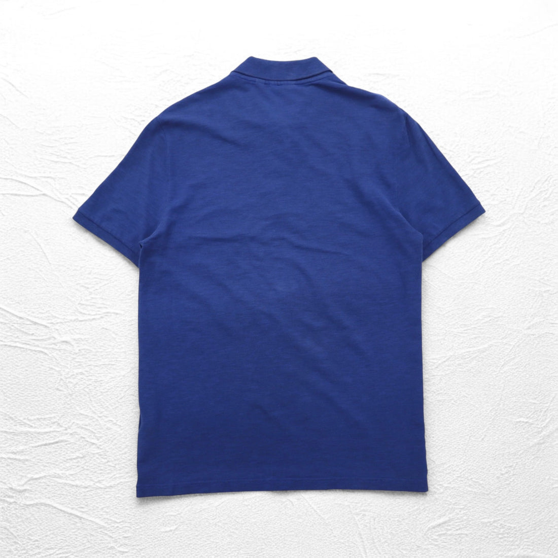 LACOSTE Slim Fit Polo Shirt L Blue Pique SLIM FIT One Point Logo FA10269 Made in Peru