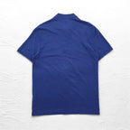 LACOSTE Slim Fit Polo Shirt L Blue Pique SLIM FIT One Point Logo FA10269 Made in Peru