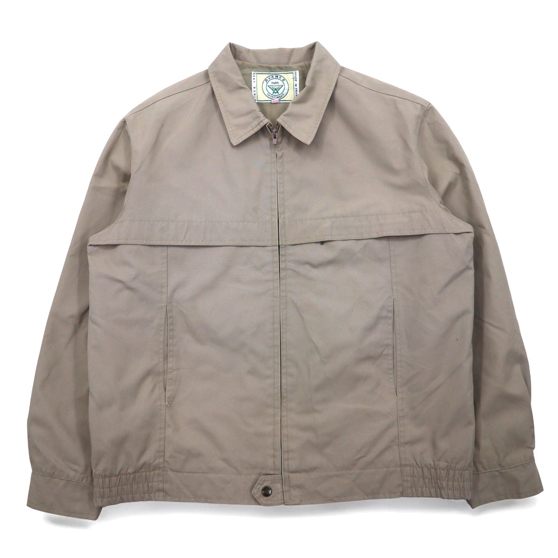 Vintage 80s Made in France Harrington Jacket AVANEZ SPORTSWEAR スウィングトップ ハリントンジャケット L ベージュ DMCジップ