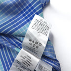Brooks Brothers REGENT Button-down Shirt L Blue Check Cotton Non-Iron