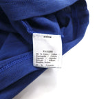 LACOSTE Slim Fit Polo Shirt L Blue Pique SLIM FIT One Point Logo FA10269 Made in Peru