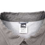 THE NORTH FACE Outdoor Mesh-Lined Polyester Shirt, Size L, Gray, Modal, Chest Pocket, AEVV