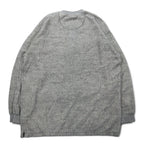 NFL ヘンリーネック ロングスリーブ Tシャツ ロンT L グレー コットン NY GIANTS