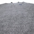 NFL ヘンリーネック ロングスリーブ Tシャツ ロンT L グレー コットン NY GIANTS
