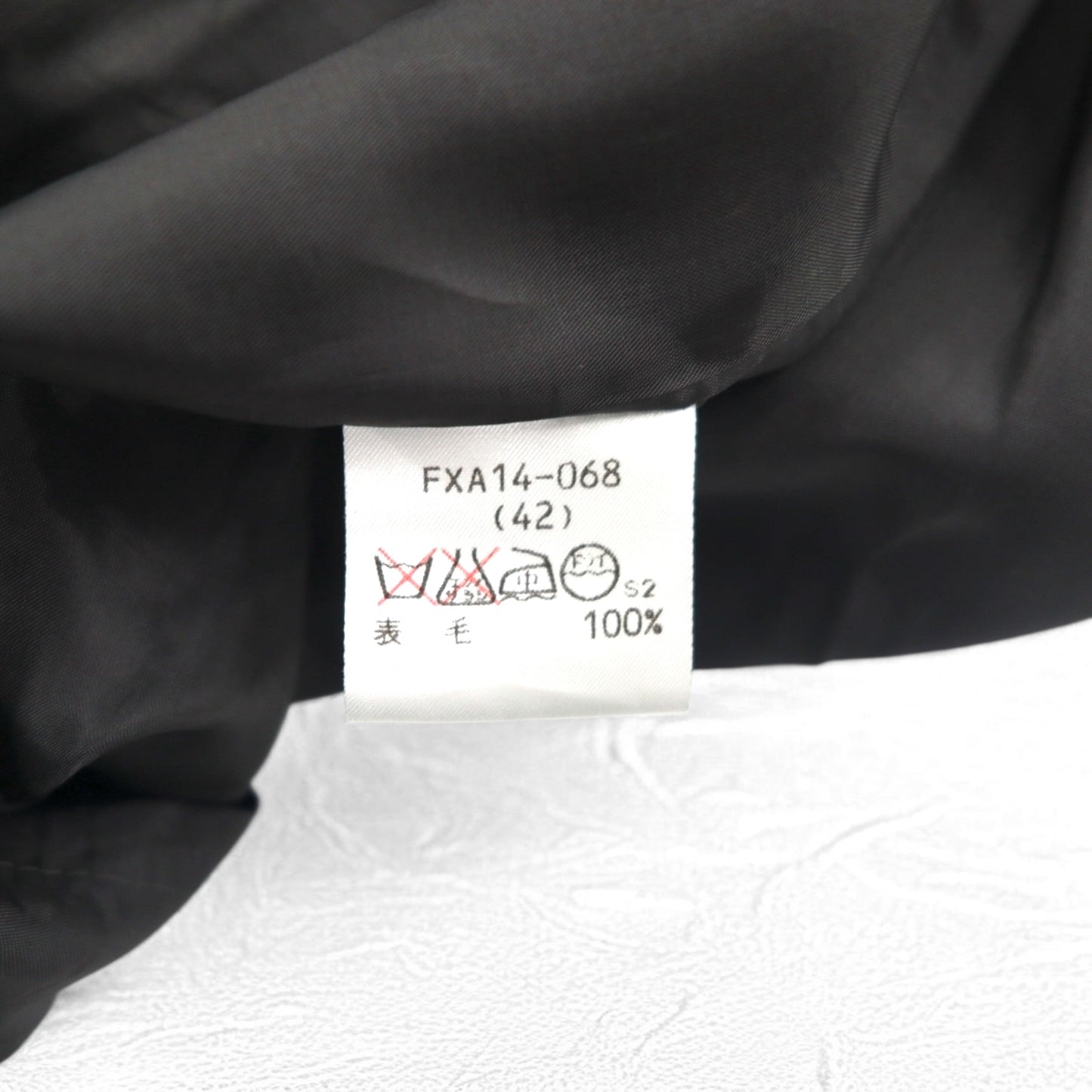 BURBERRYS ノバチェック ラップ プリーツ スカート L グレー ウール FXA14-068 日本製