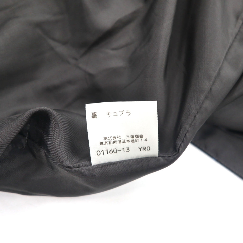 BURBERRYS ノバチェック ラップ プリーツ スカート L グレー ウール FXA14-068 日本製