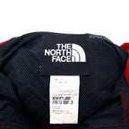 THE NORTH FACE 90s Mountain Parka L Red Black Polyester Mesh Liner Drawstring Double Zip