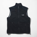 MOUNTAIN HARDWEAR Mountain Tech Fleece Vest, Size L, Black, MOUNTAIN TECH VEST OM4165