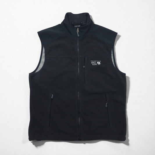 MOUNTAIN HARDWEAR マウンテン テック フリース ベスト L ブラック MOUNTAIN TECH VEST OM4165
