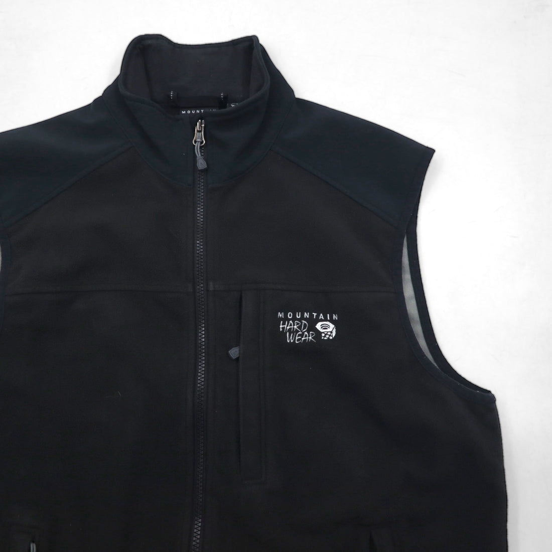 MOUNTAIN HARDWEAR マウンテン テック フリース ベスト L ブラック MOUNTAIN TECH VEST OM4165
