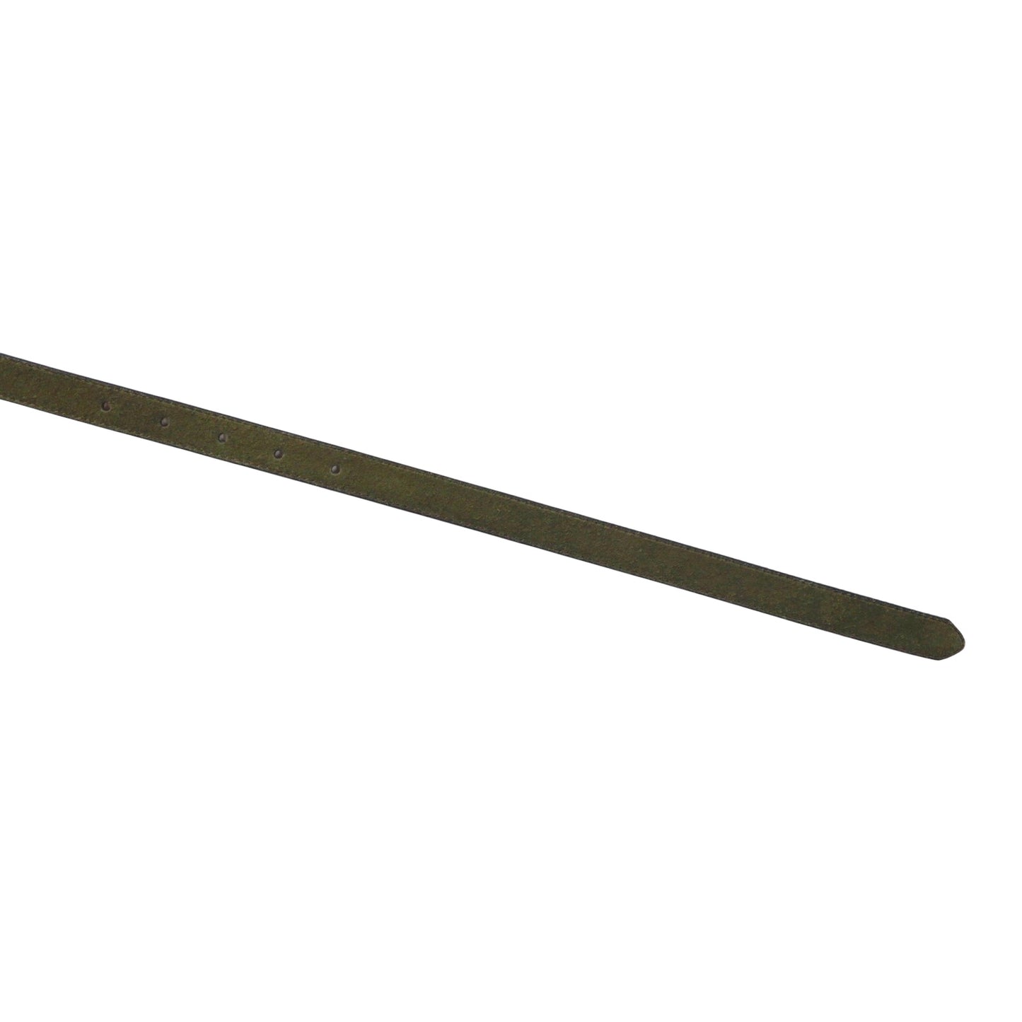 FACTOTUM スエードレザー ナローベルト 44 カーキ 牛革 01120938 日本製 未使用品