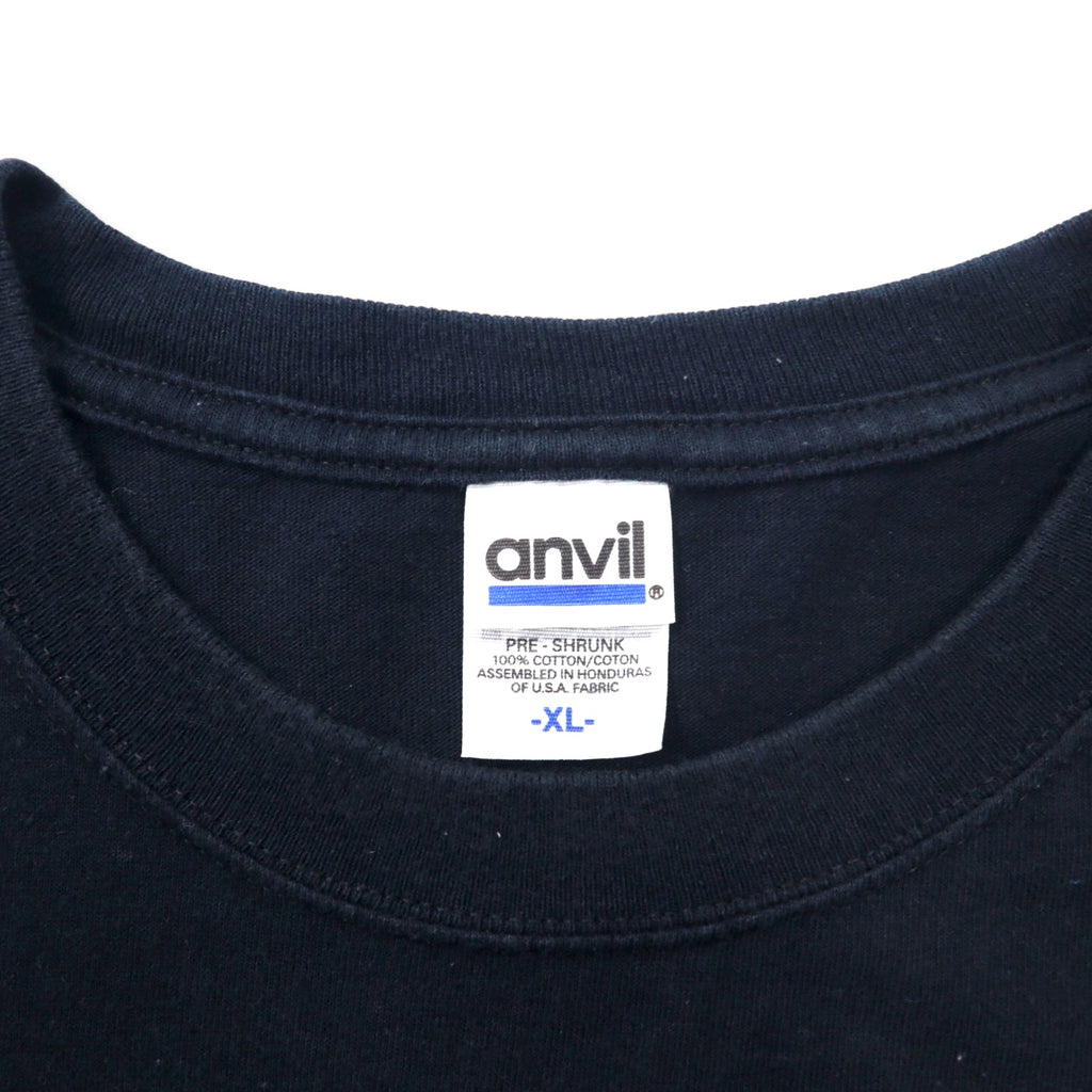 ELVIS PRESLEY エルヴィス プレスリー バンド Tシャツ XL ブラック コットン 星条旗 anvilボディ ビッグサイズ ホンジュラス製