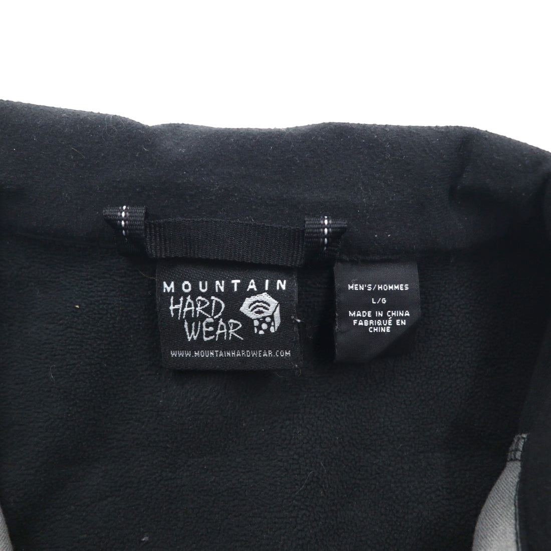 MOUNTAIN HARDWEAR マウンテン テック フリース ベスト L ブラック MOUNTAIN TECH VEST OM4165