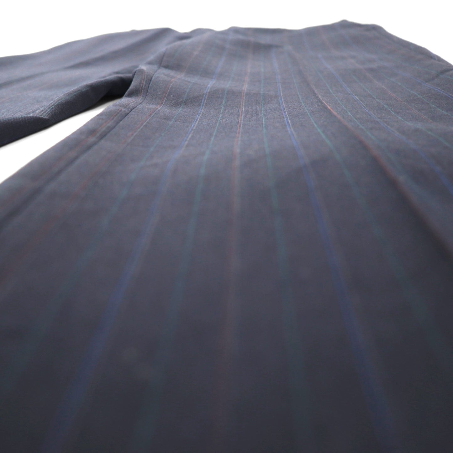 TOWNCRAFT 90s Vintage Slacks, Size L, Navy Striped Wool