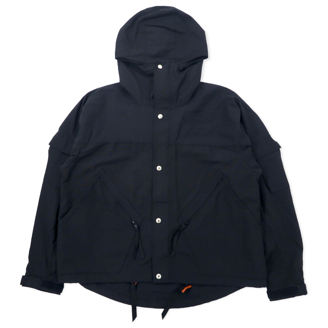 NEXUS VII x GENERAL RESEARCH Parasite Mountain Parka Size 48 Black 60/40 Cross Nylon Cotton N-20 PARASITE RRS-NTC-J0A