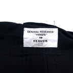 NEXUS VII x GENERAL RESEARCH Parasite Mountain Parka Size 48 Black 60/40 Cross Nylon Cotton N-20 PARASITE RRS-NTC-J0A