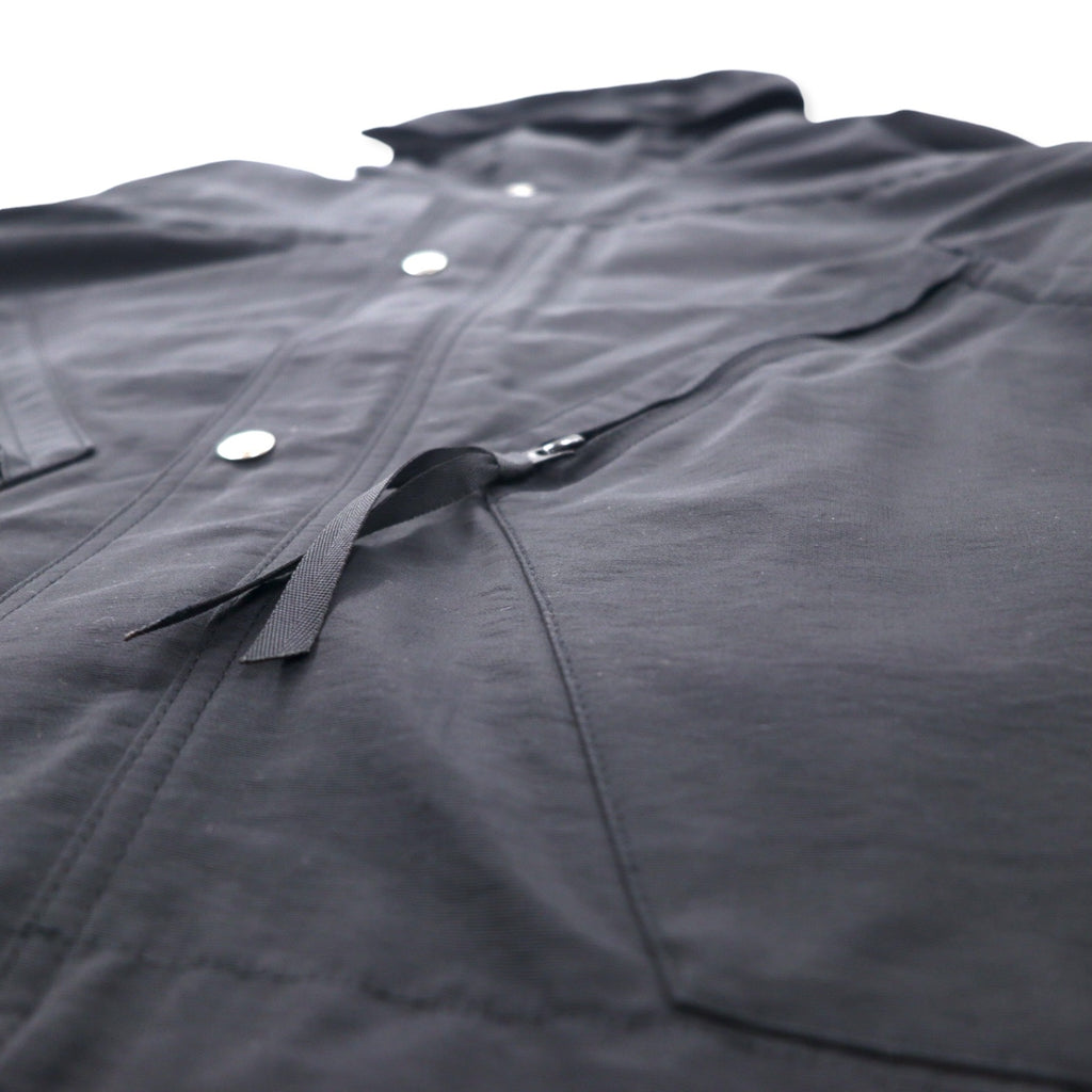NEXUS VII x GENERAL RESEARCH Parasite Mountain Parka Size 48 Black 60/40 Cross Nylon Cotton N-20 PARASITE RRS-NTC-J0A