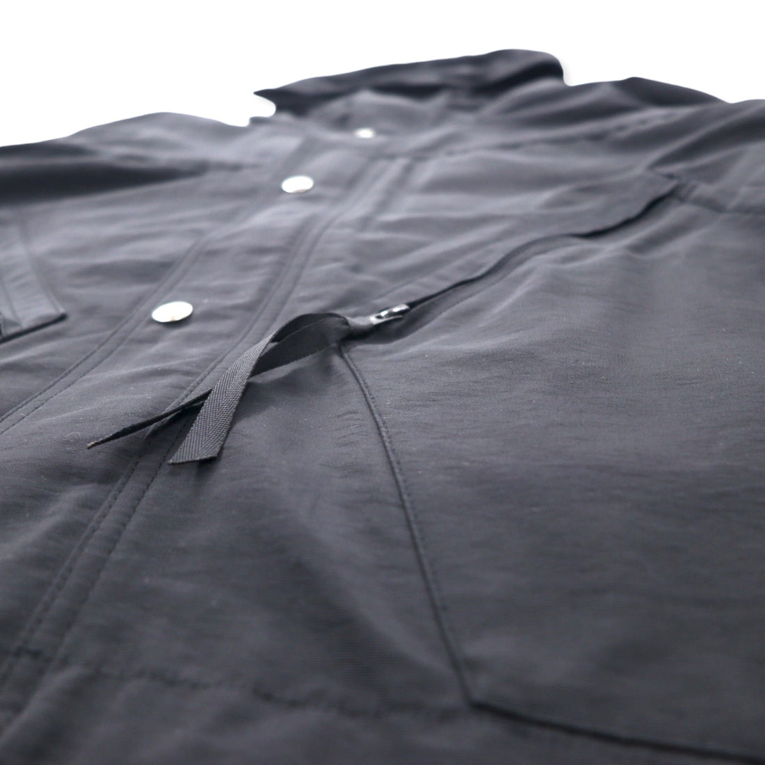 NEXUS VII x GENERAL RESEARCH Parasite Mountain Parka Size 48 Black 60/40 Cross Nylon Cotton N-20 PARASITE RRS-NTC-J0A
