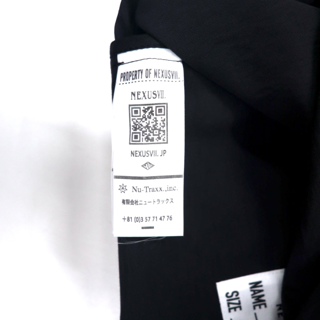 NEXUS VII x GENERAL RESEARCH Parasite Mountain Parka Size 48 Black 60/40 Cross Nylon Cotton N-20 PARASITE RRS-NTC-J0A