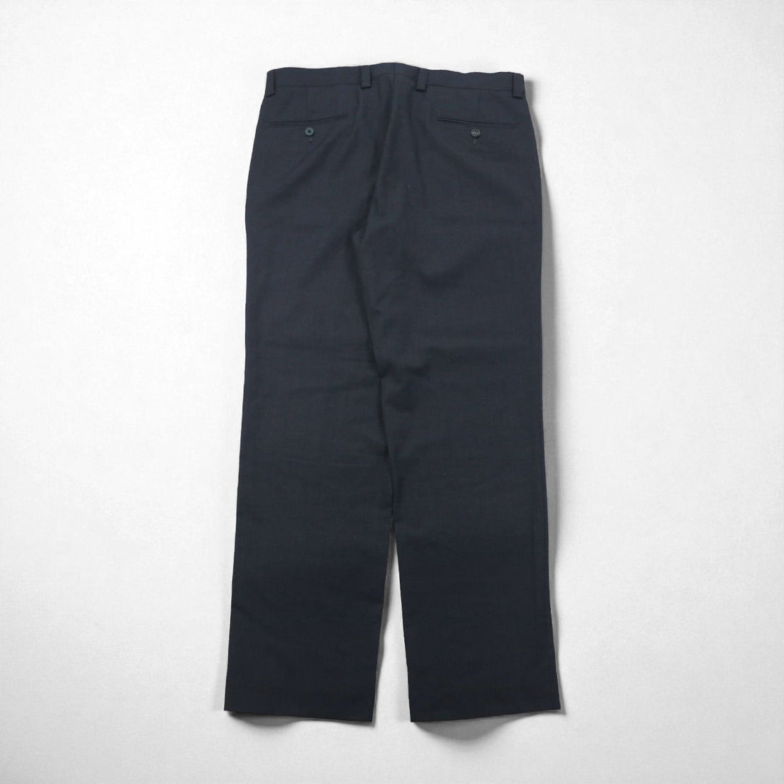 Calvin Klein スラックス パンツ L グレー ポリエステル ウォッシャブル