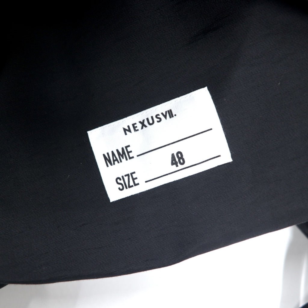 NEXUS VII x GENERAL RESEARCH Parasite Mountain Parka Size 48 Black 60/40 Cross Nylon Cotton N-20 PARASITE RRS-NTC-J0A