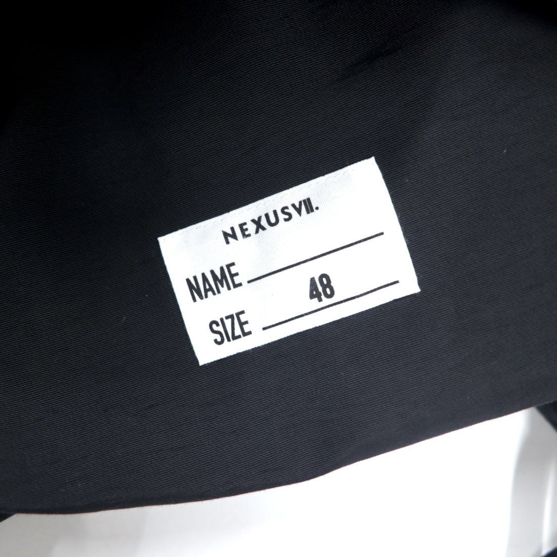 NEXUS VII x GENERAL RESEARCH Parasite Mountain Parka Size 48 Black 60/40 Cross Nylon Cotton N-20 PARASITE RRS-NTC-J0A