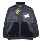 Molinel Expert Eurowork France Utility Jacket L Grey Cordura Denim Unused