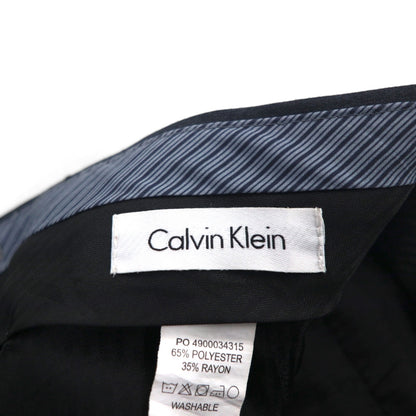 Calvin Klein Slacks, Size L, Gray, Polyester, Washable