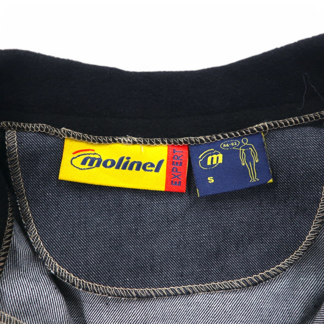 Molinel Expert Eurowork France Utility Jacket L Grey Cordura Denim Unused