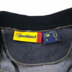 Molinel Expert Eurowork France Utility Jacket L Grey Cordura Denim Unused