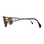 CAZAL German made double bridge sunglasses gold metal 56◻︎21 130 MOD 967