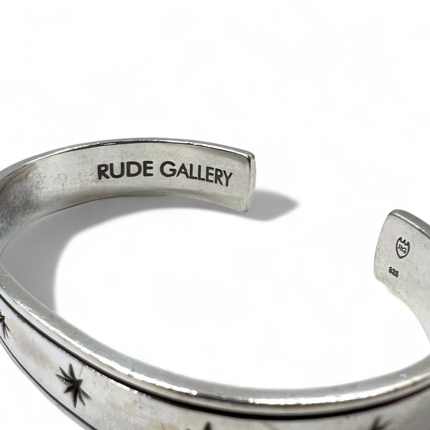 RUDE GALLERY スターバースト バングル ブレスレット シルバー 925 STARBURST