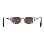 CAZAL German made double bridge sunglasses gold metal 56◻︎21 130 MOD 967