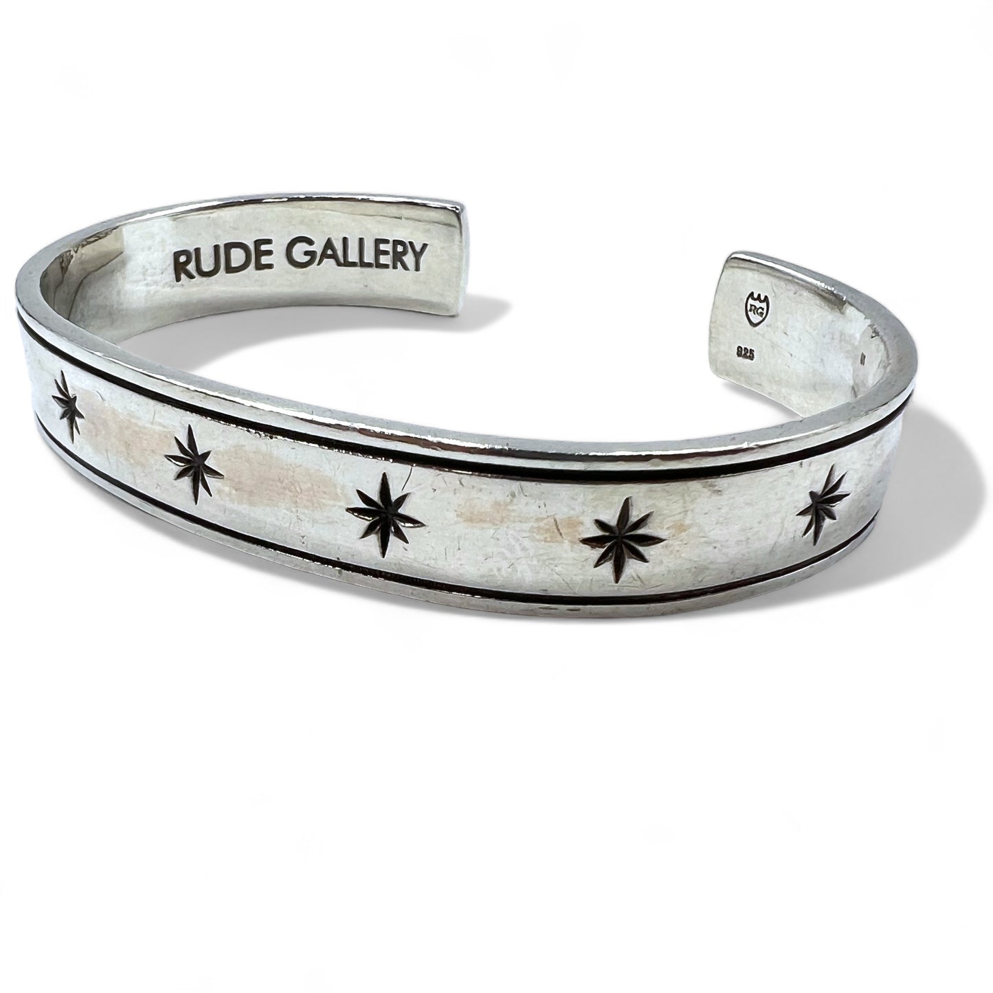 RUDE GALLERY スターバースト バングル ブレスレット シルバー 925 STARBURST