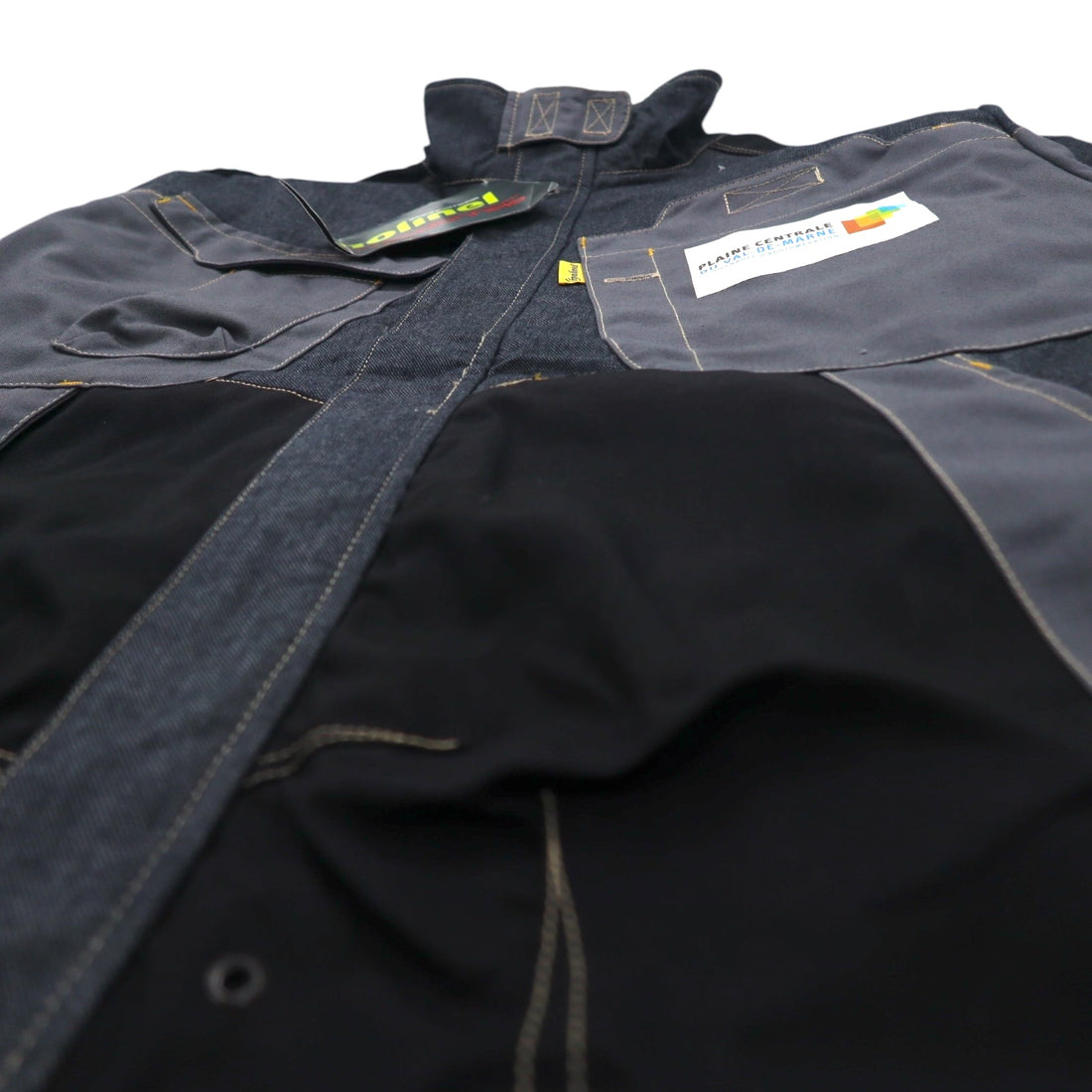 Molinel Expert Eurowork France Utility Jacket L Grey Cordura Denim Unused
