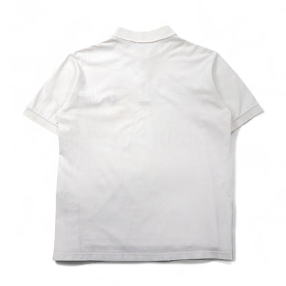 FREDPERRY サイド テープド ピケ ポロシャツ Side Taped Pique M ホワイト コットン 鹿の子 F1860 日本製