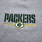 majestic Packers embroidered sweatshirt XL grey cotton NFL PACKERS