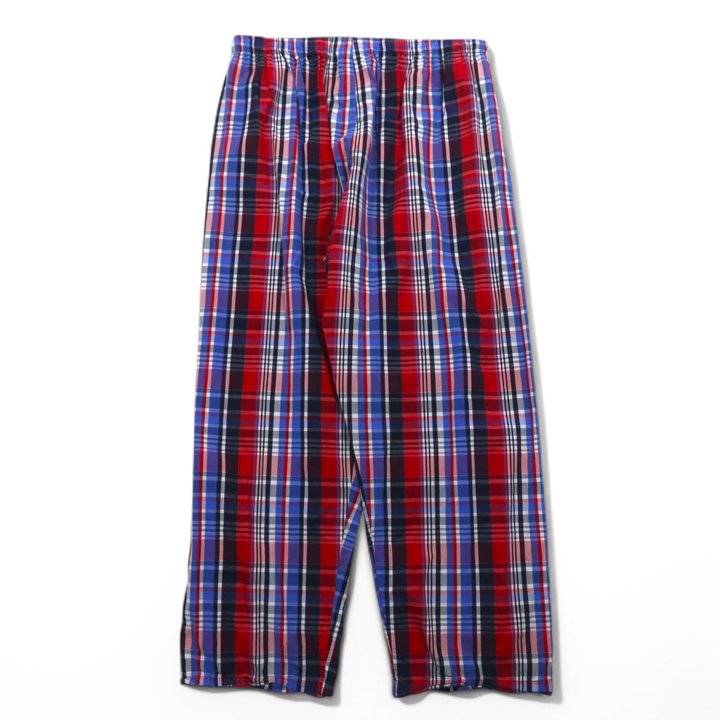 POLO RALPH LAUREN 90年代 パジャマパンツ イージーパンツ XL ブルー レッド チェック スモールポニー刺繍