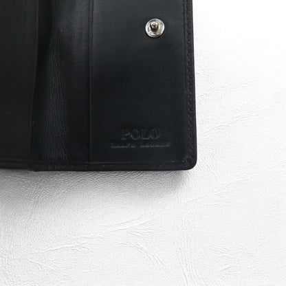 POLO RALPH LAUREN 5連 キーケース ブラック レザー スモールポニー