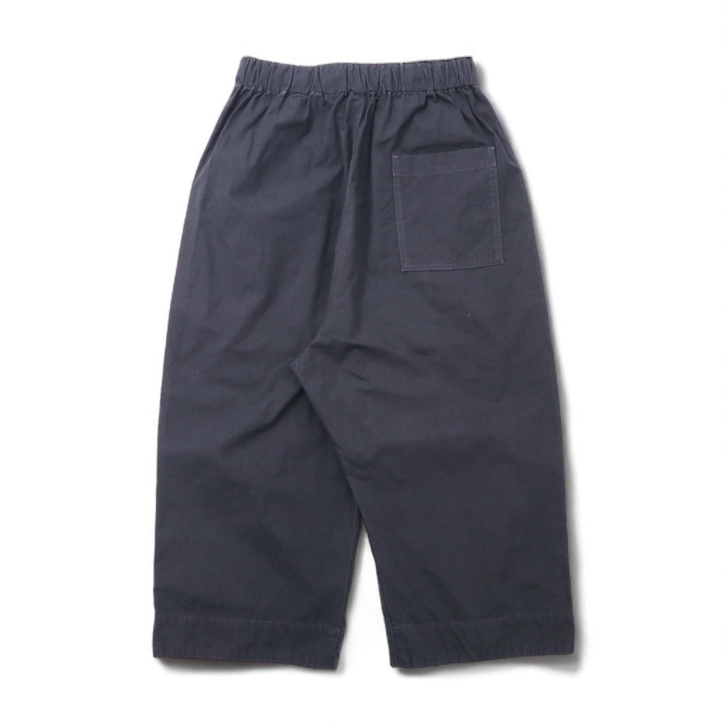 TIGRE BROCANTE Tenkumaru Tagosaku Pants, Wide Leg Easy Pants, Free Size, Unisex, Navy, Cotton