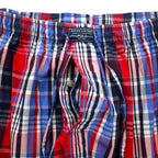 POLO RALPH LAUREN 90年代 パジャマパンツ イージーパンツ XL ブルー レッド チェック スモールポニー刺繍